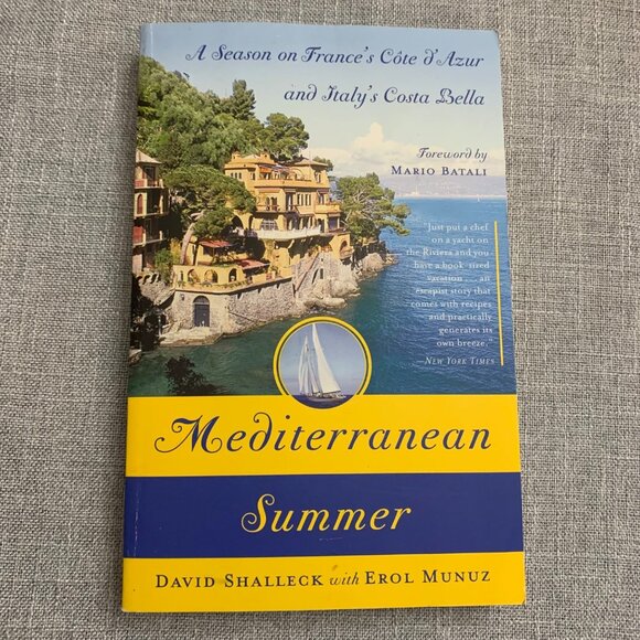 Mediterranean Summer By David Shalleck & Erol Munuz Paperback Book - Picture 1 of 2